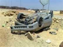مصرع سائق وإصابة 13 في حادث تصادم بطريق «طنطا - بسيون» بالغربية